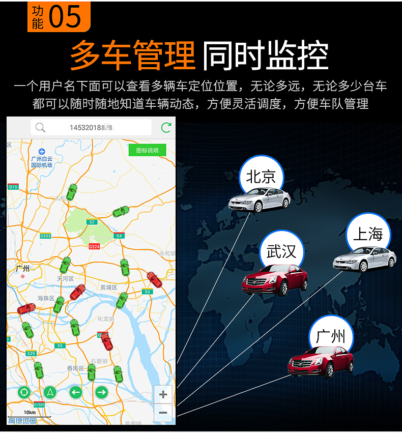 公务车北斗GPS管理系统