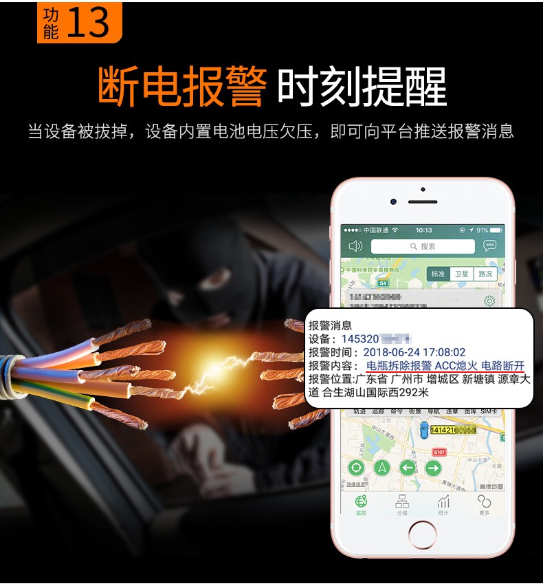 公安警用车辆北斗GPS管理系统