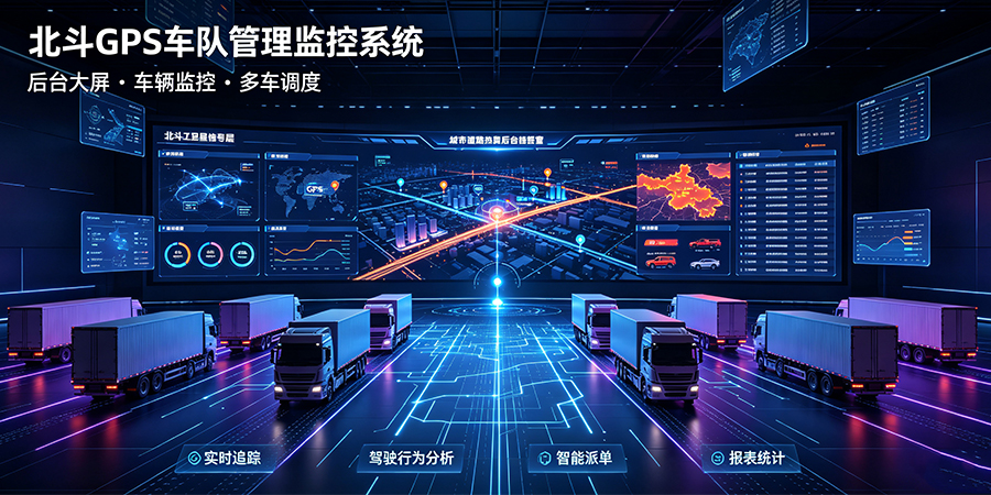 北斗 GPS 车队管理监控系统
