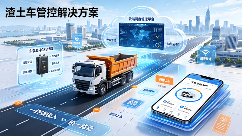 渣土车北斗 GPS 车队管理方案
