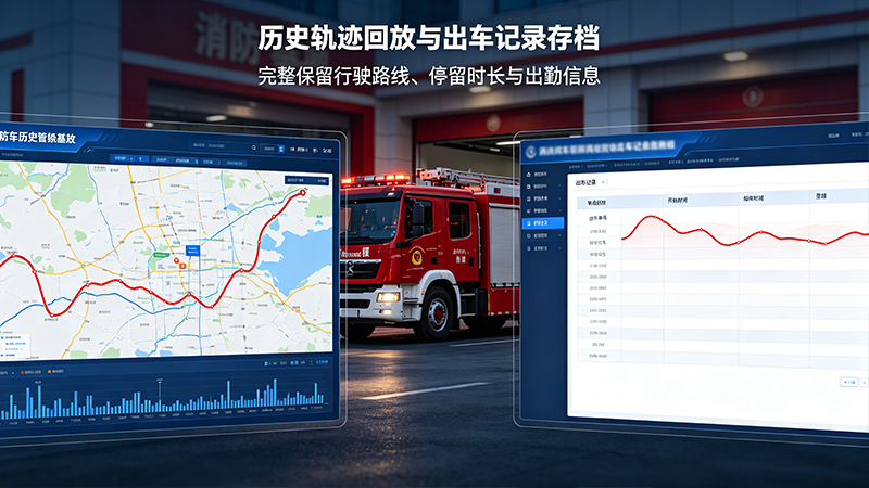 消防车定位监控