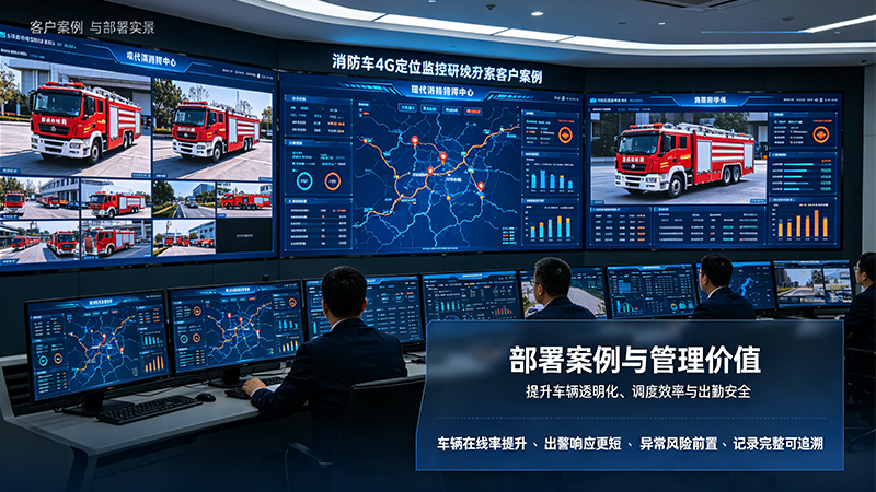 消防车定位监控