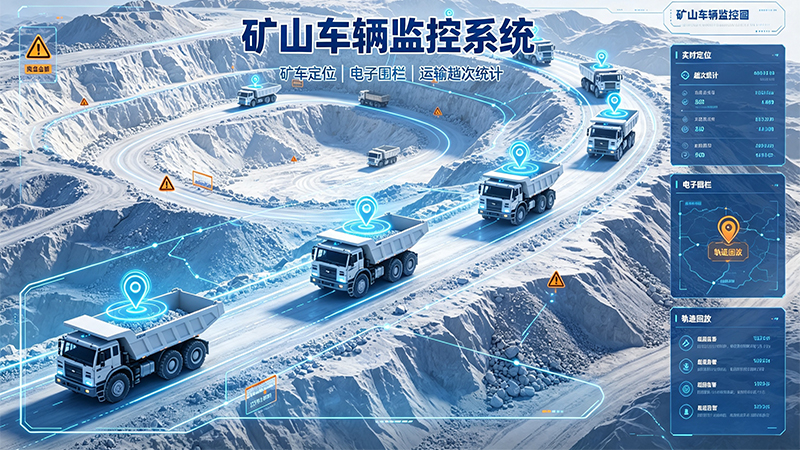 矿山车辆监控系统