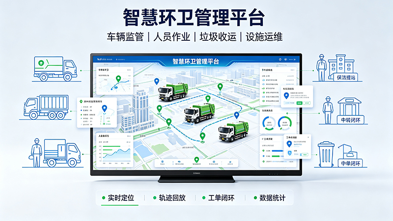智慧环卫管理平台