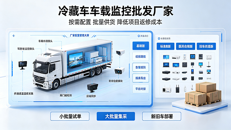 冷藏车车载监控批发厂家