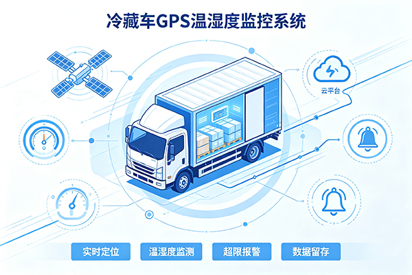 冷藏车 gps 温湿度监控系统