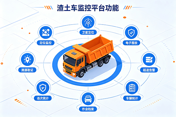 渣土车监控平台的功能