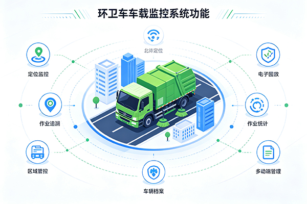 环卫车车载监控系统
