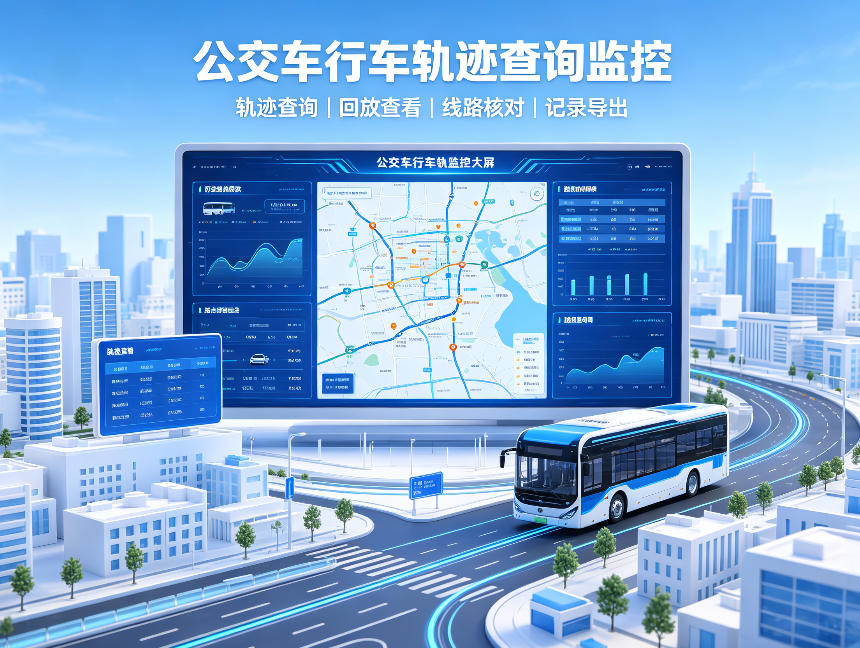 公交车行车轨迹查询监控