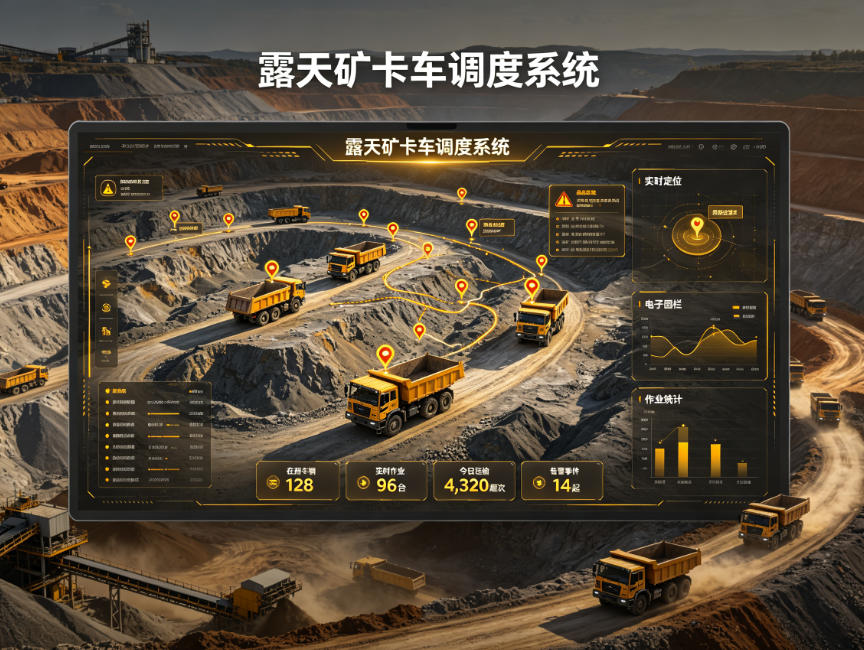 露天矿卡车调度系统