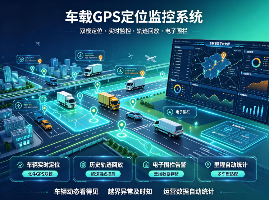 车载 gps 定位监控系统