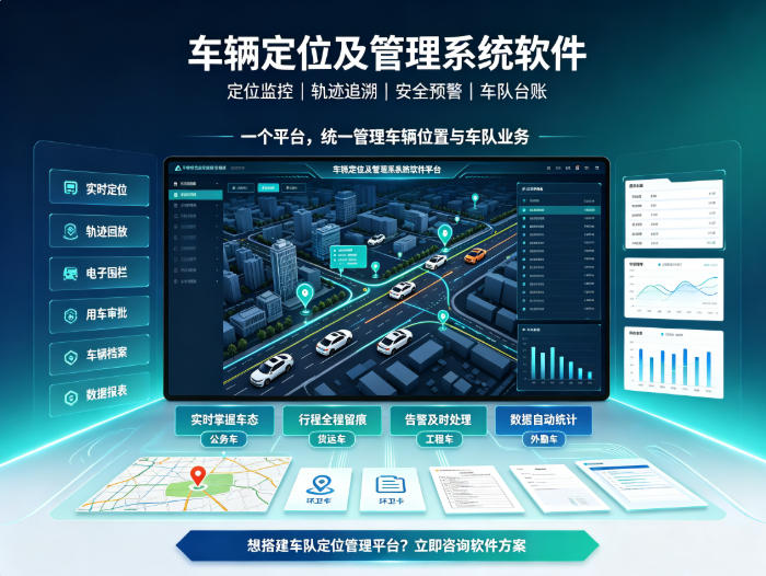 车辆定位及管理系统软件