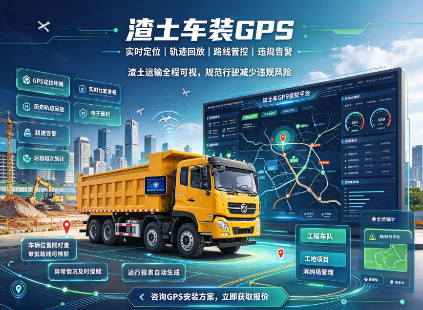 渣土车装 GPS
