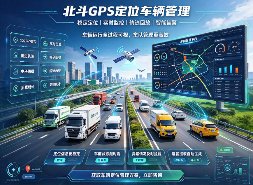 北斗 GPS 定位车辆管理