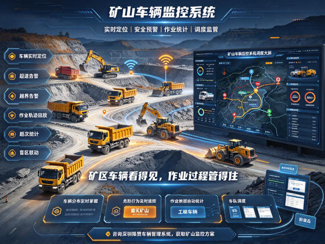 矿山车辆监控系统